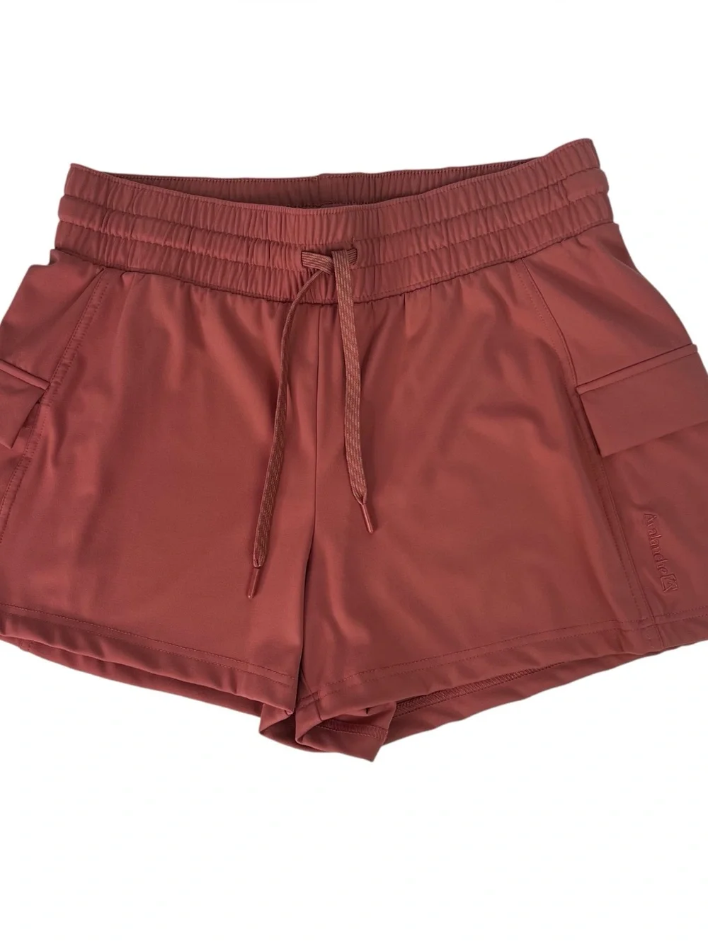 Avalanche Women’s Stretch Shorts Sz Medium Melon Color Elastic Drawstring Waist